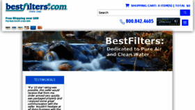 What Bestfilters.com website looked like in 2016 (8 years ago)