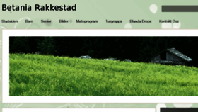 What Betaniarakkestad.no website looked like in 2016 (8 years ago)