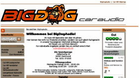 What Bigdogaudio.de website looked like in 2016 (8 years ago)