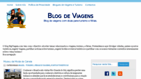 What Bigviagem.com website looked like in 2016 (8 years ago)