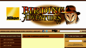 What Birdingadventures.com website looked like in 2016 (8 years ago)