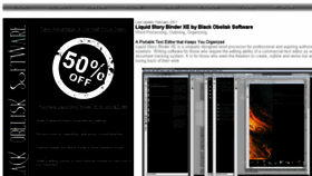 What Blackobelisksoftware.com website looked like in 2016 (8 years ago)