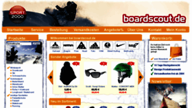 What Boardscout.de website looked like in 2016 (8 years ago)