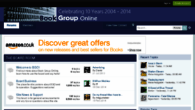 What Bookgrouponline.com website looked like in 2016 (8 years ago)