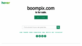What Boompix.com website looked like in 2016 (8 years ago)