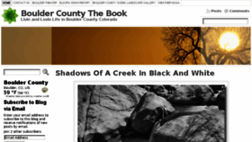 What Bouldercountybook.com website looked like in 2016 (8 years ago)
