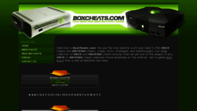 What Boxcheats.com website looked like in 2016 (8 years ago)