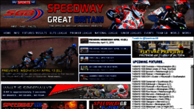 What British-speedway.co.uk website looked like in 2016 (8 years ago)