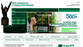 What Bsostrowmaz.pl website looked like in 2016 (8 years ago)