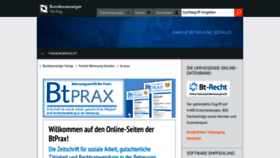 What Btprax.de website looked like in 2016 (8 years ago)