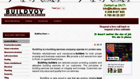 What Buildvoy.com website looked like in 2016 (8 years ago)