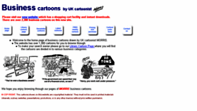 What Businesscartoons.co.uk website looked like in 2016 (8 years ago)