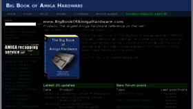What Bigbookofamigahardware.com website looked like in 2016 (8 years ago)