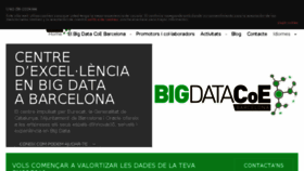 What Bigdatabcn.com website looked like in 2016 (8 years ago)