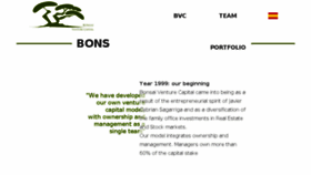 What Bonsaiventurecapital.com website looked like in 2016 (8 years ago)