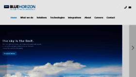 What Bluehorizon.nl website looked like in 2016 (8 years ago)