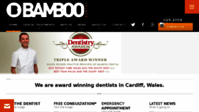 What Bamboodental.co.uk website looked like in 2016 (8 years ago)