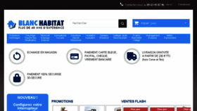 What Blanc-habitat.com website looked like in 2016 (8 years ago)