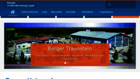 What Berger-unternehmensgruppe.de website looked like in 2016 (8 years ago)