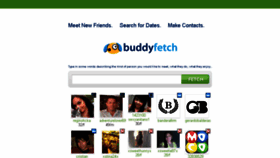 What Buddyfetch.com website looked like in 2016 (8 years ago)