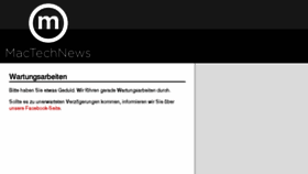 What Busy.mactechnews.de website looked like in 2016 (9 years ago)
