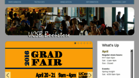 What Bookstore.ucsb.edu website looked like in 2016 (8 years ago)
