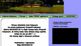 What Bocznice.cal.pl website looked like in 2016 (8 years ago)