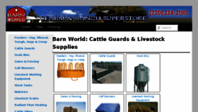 What Barnworld.com website looked like in 2016 (8 years ago)