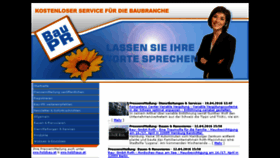 What Bau-pr.com website looked like in 2016 (8 years ago)