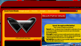 What Beach-patrol-shade.com.au website looked like in 2016 (8 years ago)