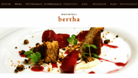 What Bertha.fi website looked like in 2016 (8 years ago)