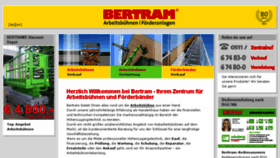 What Bertram-hannover.de website looked like in 2016 (9 years ago)