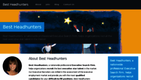 What Bestheadhunters.com website looked like in 2016 (8 years ago)
