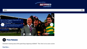 What Betfredcorporate.com website looked like in 2016 (8 years ago)