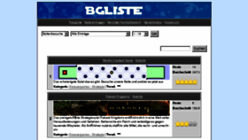 What Bgliste.de website looked like in 2016 (8 years ago)