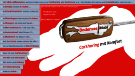 What Bodenseemobil.de website looked like in 2016 (8 years ago)