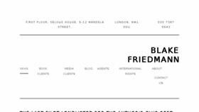 What Blakefriedmann.co.uk website looked like in 2016 (8 years ago)