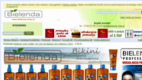 What Bielenda-sklep.pl website looked like in 2016 (8 years ago)