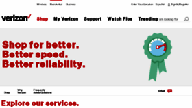 What Broadbandbeat.verizon.net website looked like in 2016 (8 years ago)