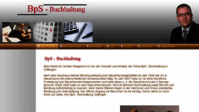 What Bps-buero.de website looked like in 2016 (8 years ago)
