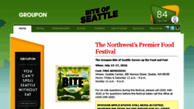 What Biteofseattle.com website looked like in 2016 (8 years ago)