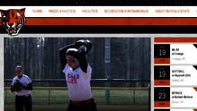 What Buffalostateathletics.com website looked like in 2016 (8 years ago)