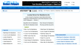 What Blackberry-wallpapers.com website looked like in 2016 (8 years ago)
