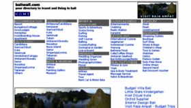 What Baliwall.com website looked like in 2016 (8 years ago)