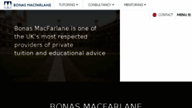 What Bonasmacfarlane.com website looked like in 2016 (8 years ago)