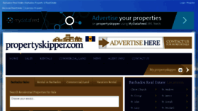 What Barbados.propertyskipper.com website looked like in 2016 (8 years ago)