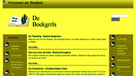 What Boekgrrls.nl website looked like in 2016 (8 years ago)