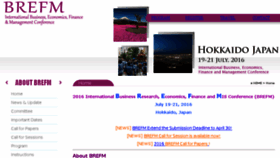 What Brefm.org website looked like in 2016 (8 years ago)