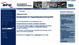 What Bfu-web.de website looked like in 2016 (8 years ago)