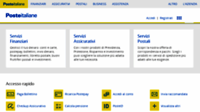 What Bancoposta.it website looked like in 2016 (8 years ago)